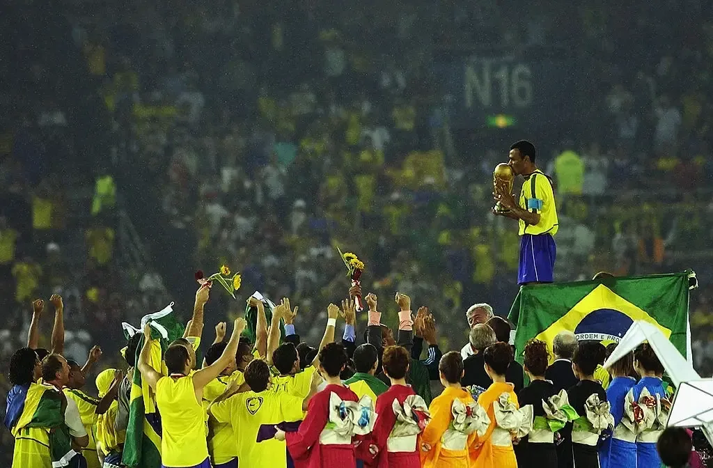 Torcida brasileira celebrando a Copa do Mundo 2026
